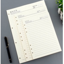 六孔活页芯