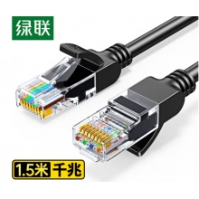 1.5米双屏遮千兆网络跳线